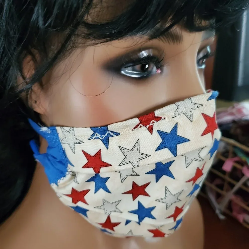 Cloth Face Mask - Silver/Copper Filters-American